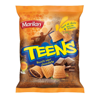 BISCOITO MARILAN TEENS CHOCOLATE 80G