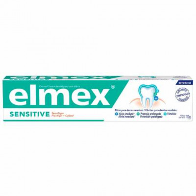 PASTA DE DENTE ELMEX SENSITIVE COM 110 GRAMAS