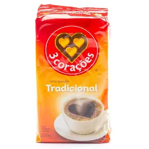 CAFÉ 3 CORAÇÕES TRADICIONAL A VÁCUO 500G