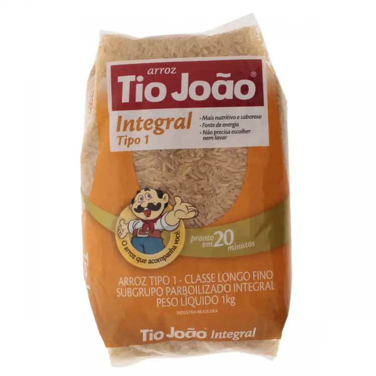 ARROZ TIO JOÃO INTEGRAL 1 KG