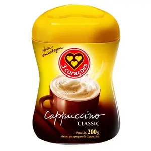 CAFÉ 3 CORAÇÕES CAPPUCCINO CLASSIC 200 G