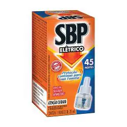 INSETICIDA LÍQUIDO SBP REFIL 45 NOITES 15 NOITES GRATIS 1 UNIDADE