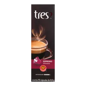 CÁPSULA 3 CORAÇÕES EXPRESSO VIBRANTE 80 G