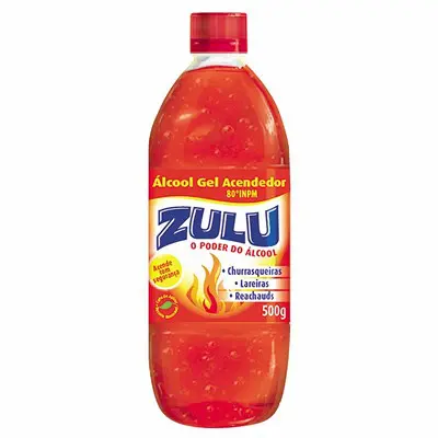 ACENDEDOR PARA CHURRASQUEIRA ZULU GEL 500 ML