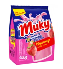 ACHOCOLATADO EM PÓ MUKY MORANGO 400G