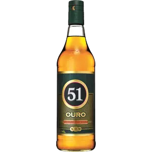 AGUARDENTE PIRASSUNUNGA 51 OURO 965ML