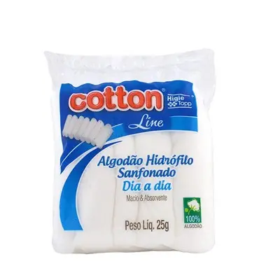 Algodão Hidrofilo Cotton Line 50g