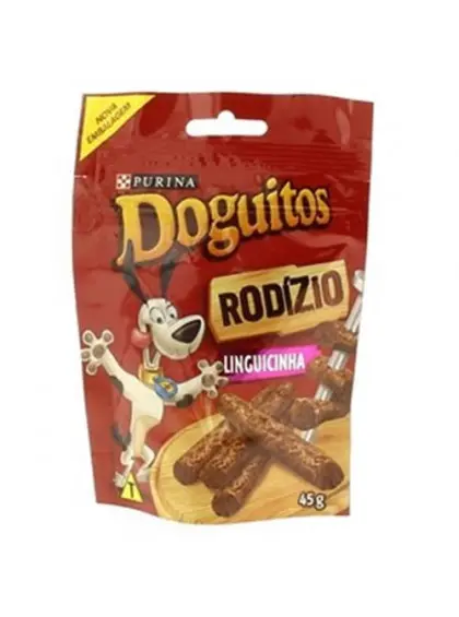 ALIMENTO PARA CÃO PURINA DOGUITOS LINGUICINHA 45 GRAMAS