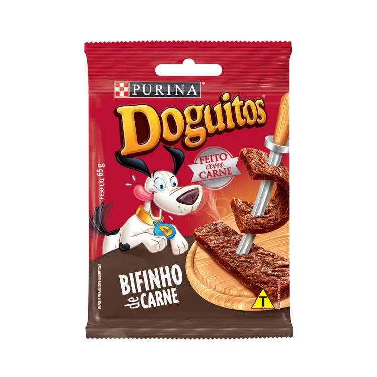 ALIMENTO PARA CÃO PURINA DOGUITOS CARNE 65G