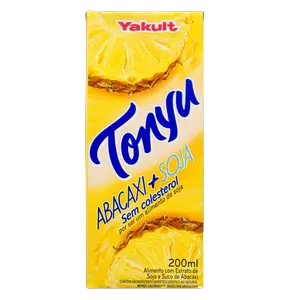 ALIMENTO SOJA YAKULT TONYU ABACAXI 200ML