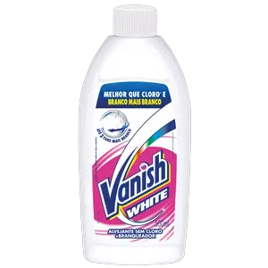 ALVEJANTE LÍQUIDO VANISH WHITE BRANQUEADO SEM CLORO 500 ML