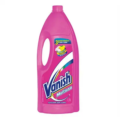 ALVEJANTE SEM CLORO VANISH LÍQUIDO MAX MULTI USO 1,5L