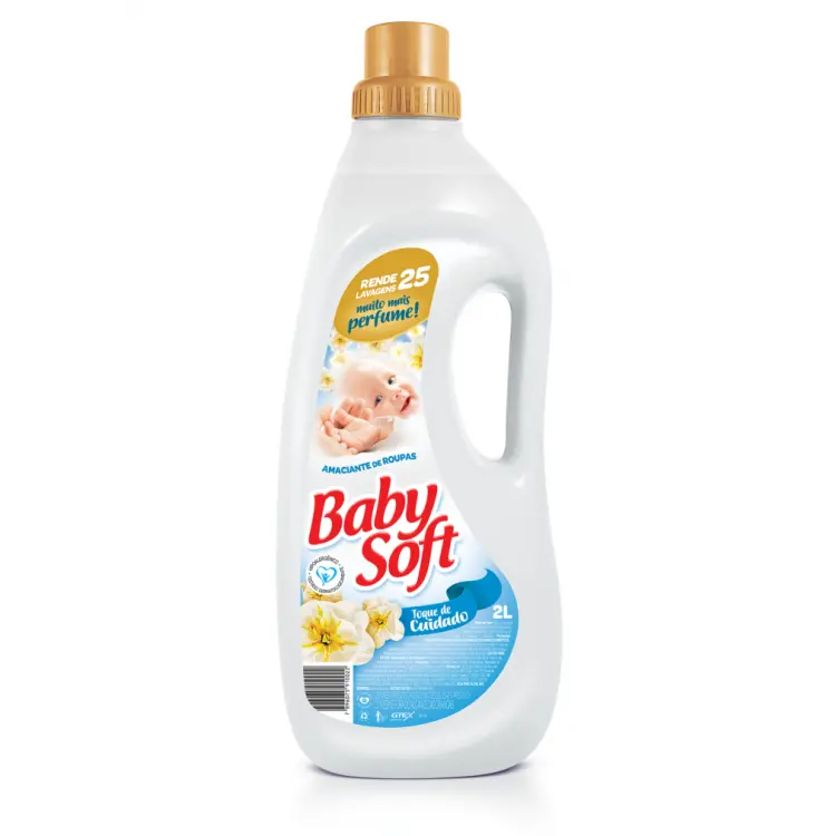 AMACIANTE BABY SOFT TOQUE DE CUIDADO BRANCO 2L