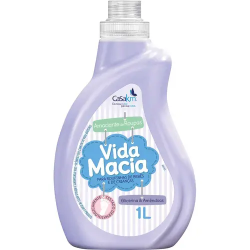 AMACIANTE VIDA MACIA GLICERINA & AMÊNDOAS 1L