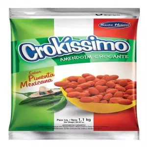 AMENDOIM CROKISSIMO PIMENTA MEXICANA 1,01KG