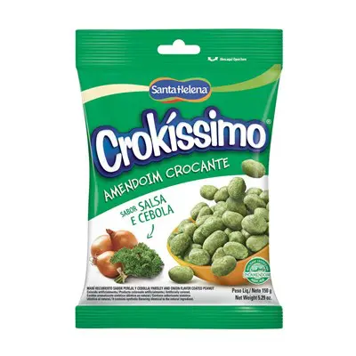 AMENDOIM CROKISSIMO SALSA E CEBOLA 150G