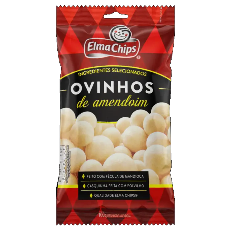 OVINHOS DE AMENDOIM ELMA CHIPS 100G