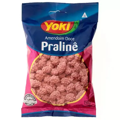 AMENDOIM YOKI DOCE PRALINE 150G