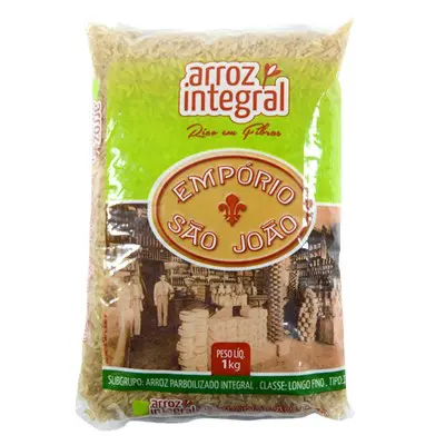 ARROZ EMPORIO SAO JOAO INTEGRAL 1 KG