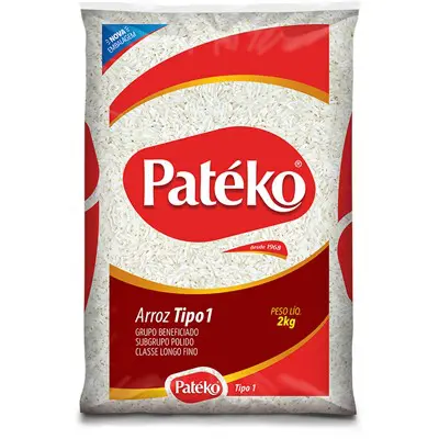 ARROZ PATEKO AGULHINHA 2 KG