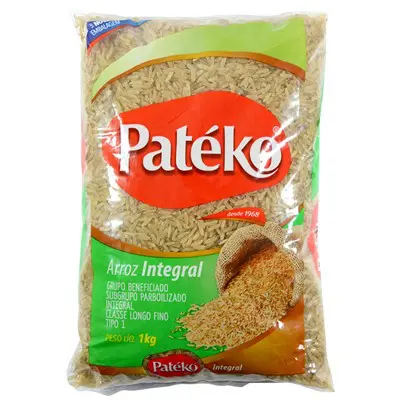 ARROZ PATEKO T1 INTEGRAL 1 KG