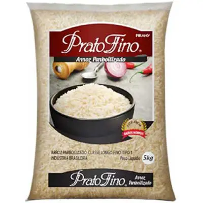 ARROZ PRATO FINO PARBOILIZADO 5 KG