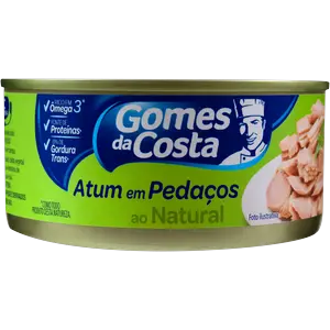 ATUM GOMES DA COSTA EM PEDAÇOS AO NATURAL 170 G