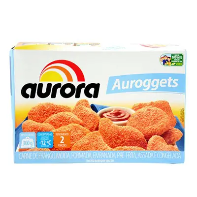 AUROGGETS AURORA FRANGO 300 GRAMAS