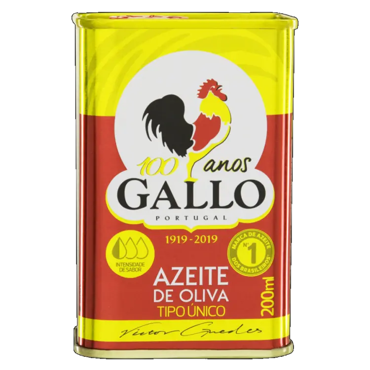 AZEITE GALLO PORTUGAL PURO LATA 200 ML