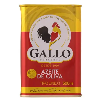 AZEITE GALLO PORTUGAL PURO LATA 500 ML