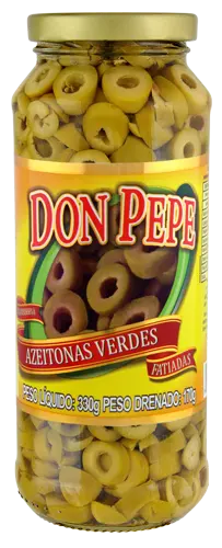 AZEITONA DON PEPE VERDE FATIADA 170 G