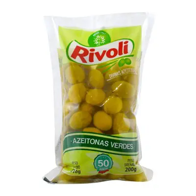 AZEITONA RIVOLI VERDE SACHET 200 GR