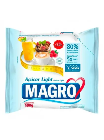 AÇÚCAR MAGRO LIGHT 500G