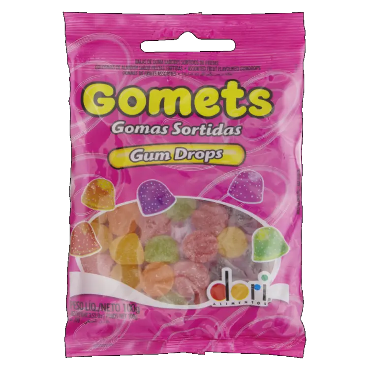 BALA DE GOMA DOCILE GOMETS 100G