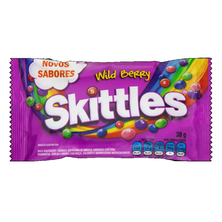 BALA SKITTLES WILD BERRY 38G