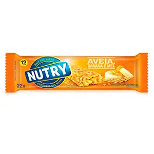 BARRA DE CEREAL NUTRY AVEIA/ BANANA/ MEL 22G