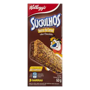 BARRA DE CEREAL SUCRILHOS KELLOGG'S CHOCOLATE 60G