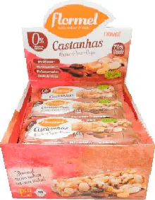 BARRA DE CEREAL FLORMEL CASTANHAS 25G