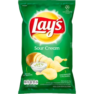 SALGADINHO LAYS SOUR CREAM 96G