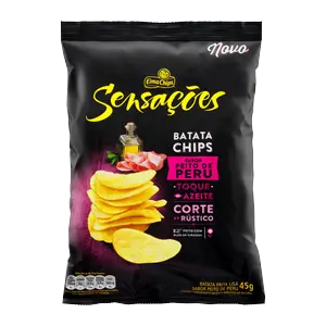 SENSAÇÕES ELMA CHIPS PEITO DE PERU 45G