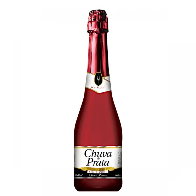 ESPUMANTE CHUVA DE PRATA ROSÉ SEM ÁLCOOL 660ML