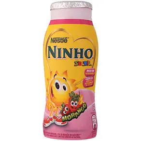 BEBIDA LÁCTEA NESTLÉ NINHO MORANGO 180 G