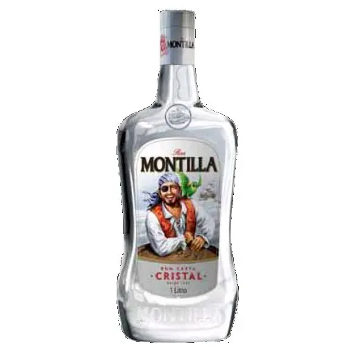 BEBIDA RUM MONTILLA CRISTAL 1 L