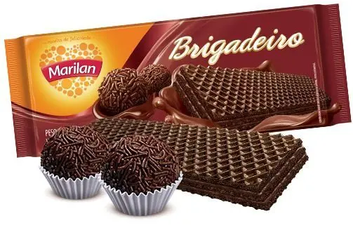 BISCOITO WAFER MARILAN BRIGADEIRO 115G