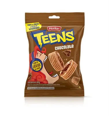 BISCOITO MARILAN TEENS CHOCOLATE 30G