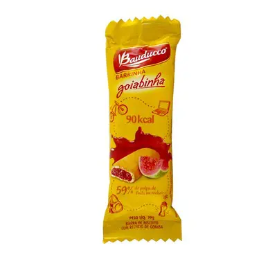 BISCOITO BAUDUCCO BARRINHA GOIABINHA 30 G