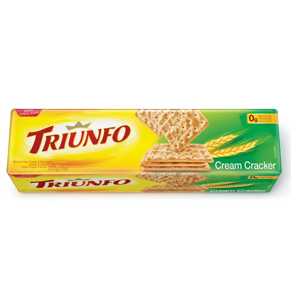 BISCOITO TRIUNFO CREAM CRACKER 200G