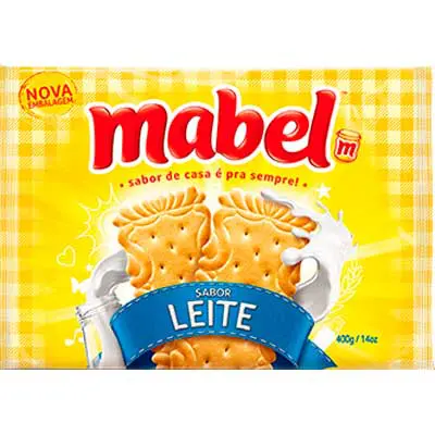 BISCOITO MABEL LEITE 400GR