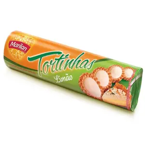 BISCOITO TORTINHA MARILAN LIMÃO 160GR