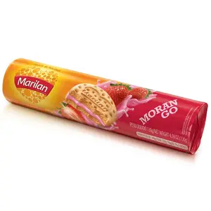 BISCOITO RECHEADO MARILAN MORANGO 140G